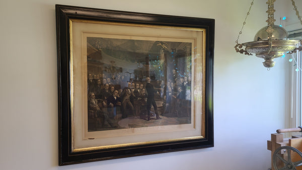 Rare! Pre- Civil War Political Art Piece-Etching "The Great Compromise "