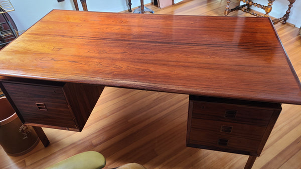 Midcentury Rosewood Desk By Kai Kristiansen