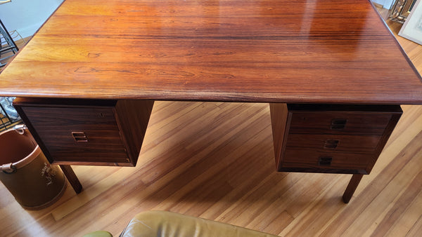 Midcentury Rosewood Desk By Kai Kristiansen