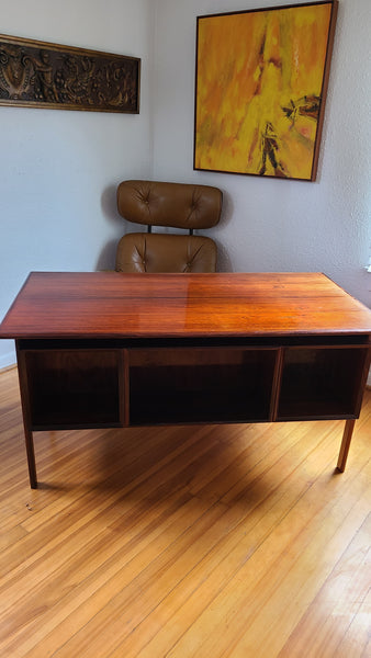 Midcentury Rosewood Desk By Kai Kristiansen