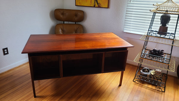 Midcentury Rosewood Desk By Kai Kristiansen