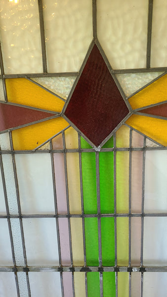 Beautiful antique stained glass windows- 4 panels